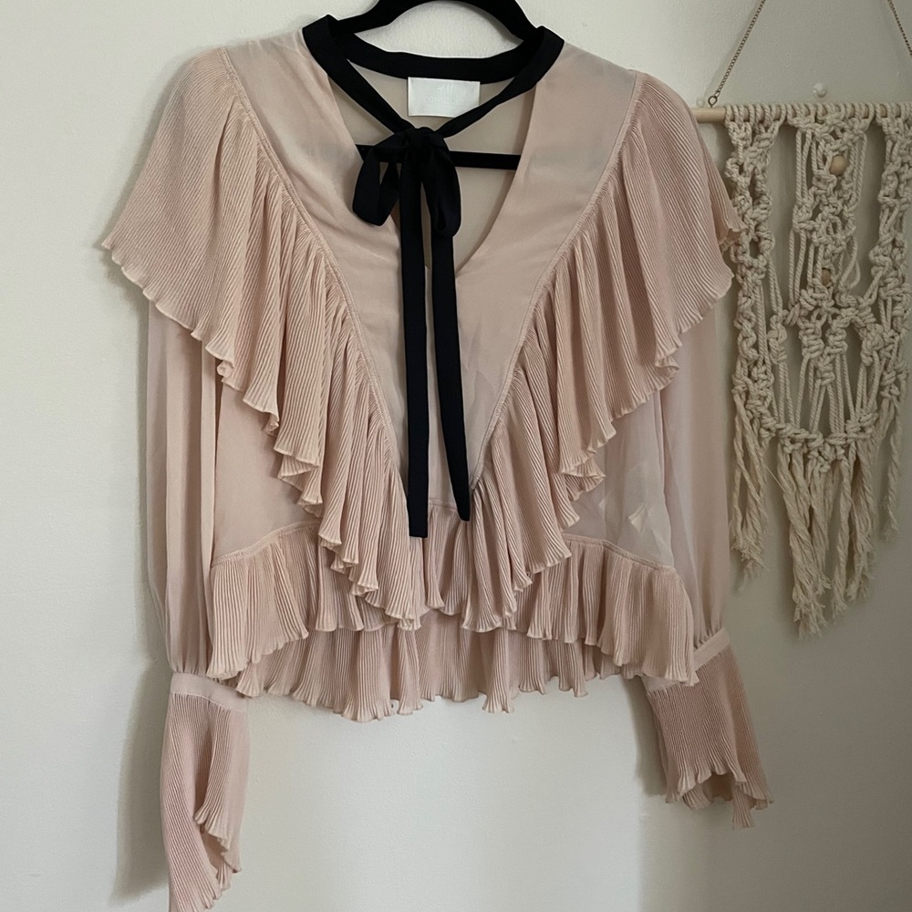 Ruffle top